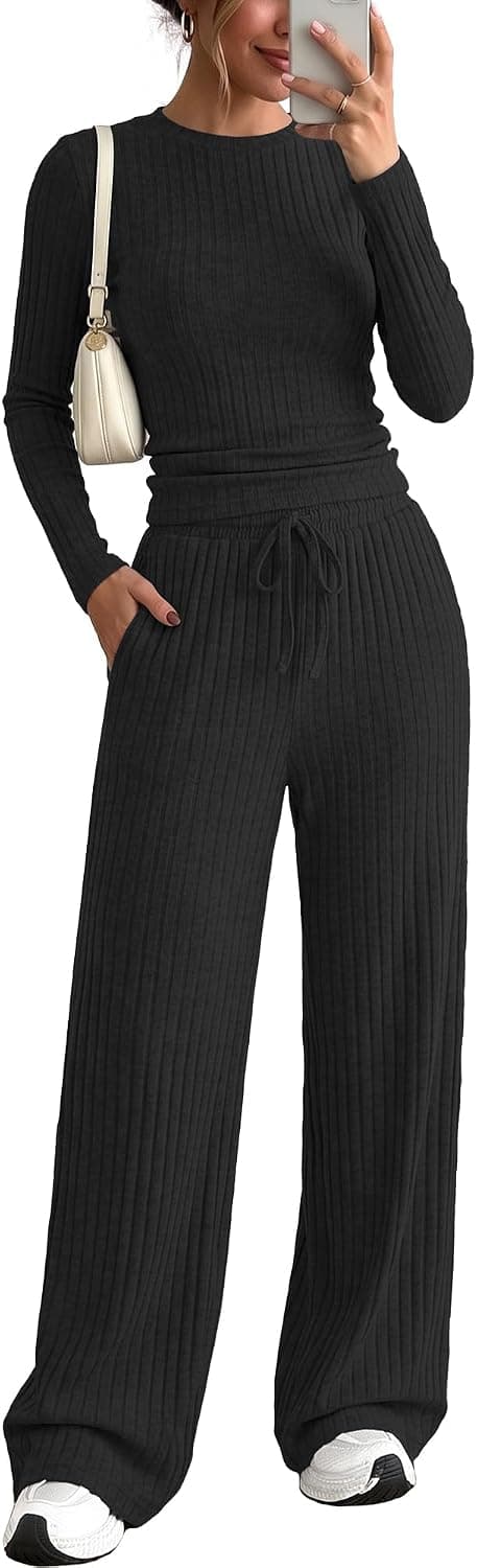 RUMIA Lounge Sets for Women Fall Outfits Sweater Cozy 2 Piece(S-2XL)