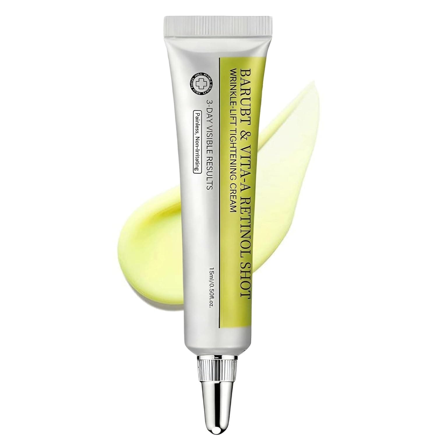 Retinol Shot Tightening Booster Serum for Face - Hydrating Essence with Retinal 0.1% & Panthenol 1% to Minimize Pores & Reduce The Appearance of Wrinkles, Firming Facial, 15ml/0.5fl.oz.
