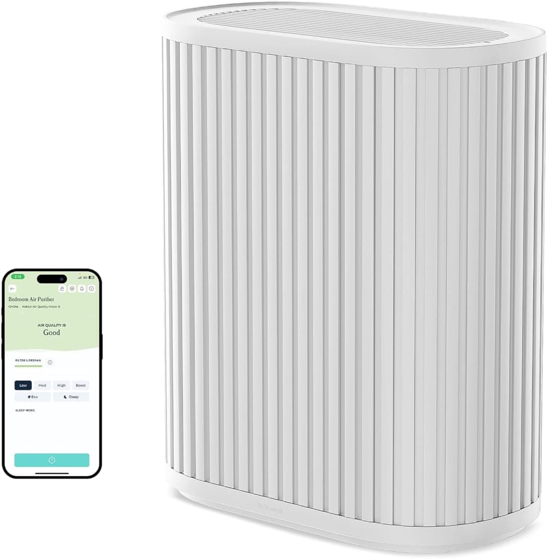 Windmill Air Purifier Max, 3-In-1 Filtration for Dust, Smoke, & Pets