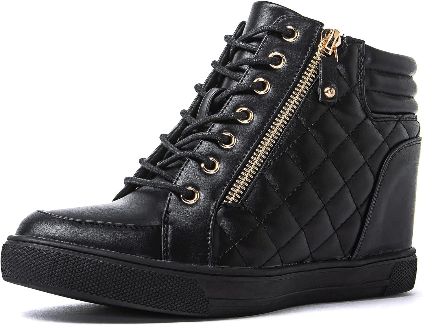 GLOBALWIN Women's Ankle Boots Wedge Sneakers For Women