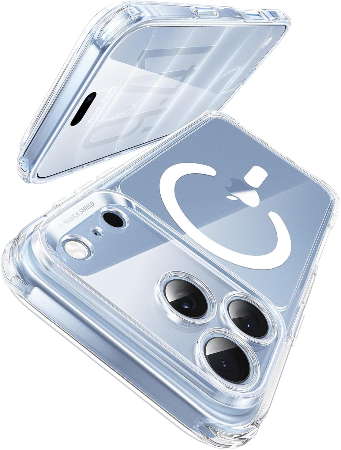 Maledan for iPhone 18 Pro Case Clear for Magsafe, Cover for iPhone 17 Pro