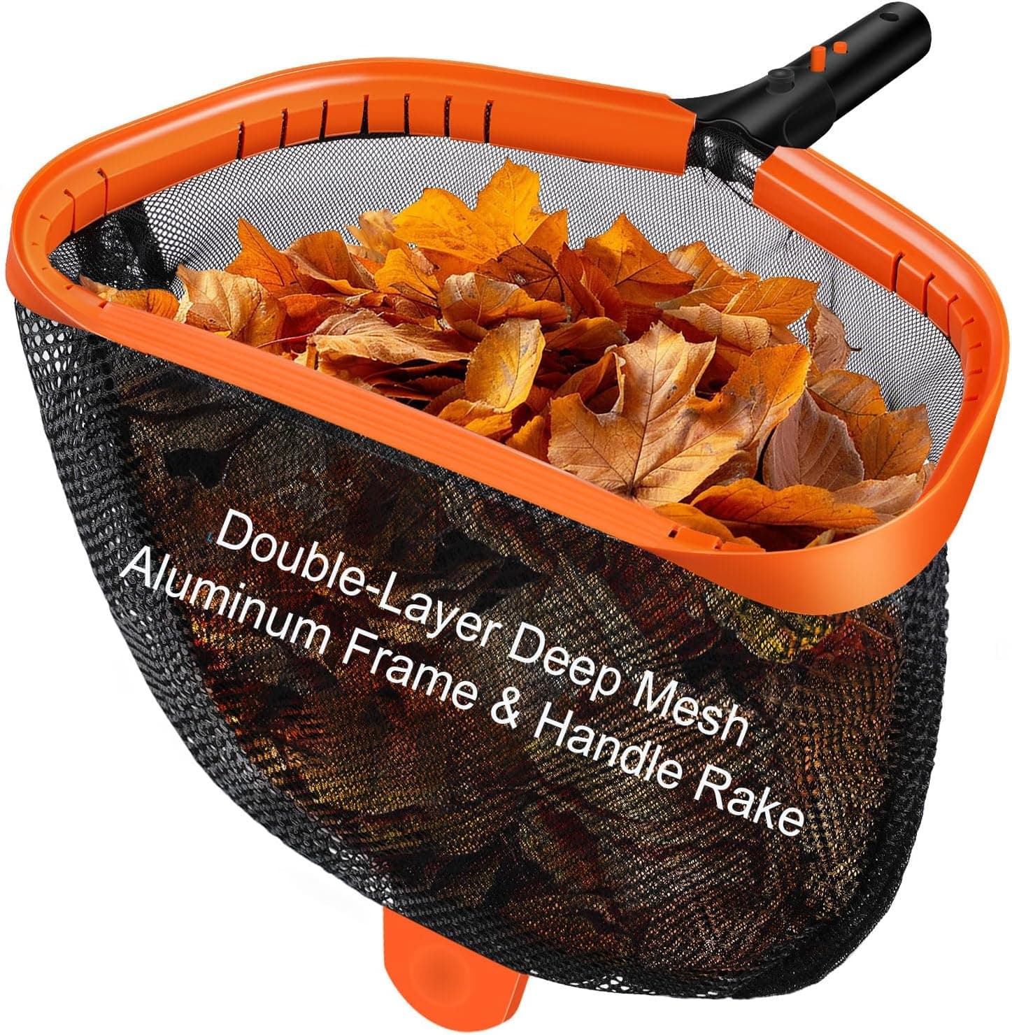 17.5" Pool Skimmer Net with Double-Layer Mesh for Above & In-Ground Pools